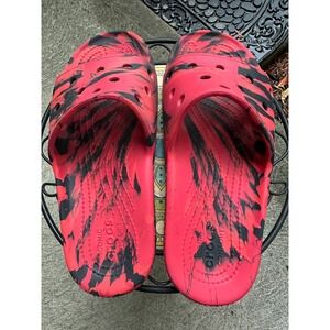 Crocs Slides Mens 7 Womens‎ 9 Comfort Sandals Slip On Shoes